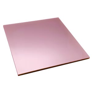 Pale Pink Pearlescent Metallic Acrylic Sheet 3 mm (0.118&quot;) | Laser/CNC, Jewelry, Resin & DIY Crafts