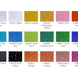 Acryl (PMMA) enkelzijdige fijne glinsterende vellen, 3,0 mm dikte (0,118"), 18 kleuren/3 maten beschikbaar!