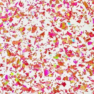 Acrylic (PMMA) 2-Sided Crystal Chunky Glittering Sheet, 3.0mm Thickness (.118&quot;) - Rose Golden (CC911)
