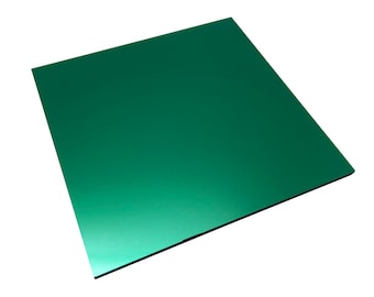 Acrylic (PMMA) Pearlescent Metallic Sheet, 3.0mm Thickness (.118") - Grass Green (MT04)