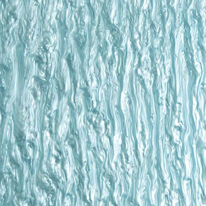 Water Blue Pearlescent Ripple Acrylic Sheet 3mm (.118") PMMA Wave Panel | Laser Cut, Jewelry & DIY Crafts