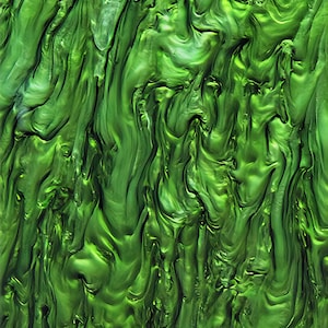 Grass Green Pearlescent Ripple Acrylic Sheet 3mm (.118") PMMA Wave Panel | Laser Cut, Jewelry & DIY Crafts image 1