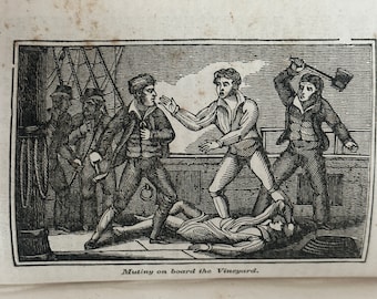 Rare 1837 American Book on PIRATES