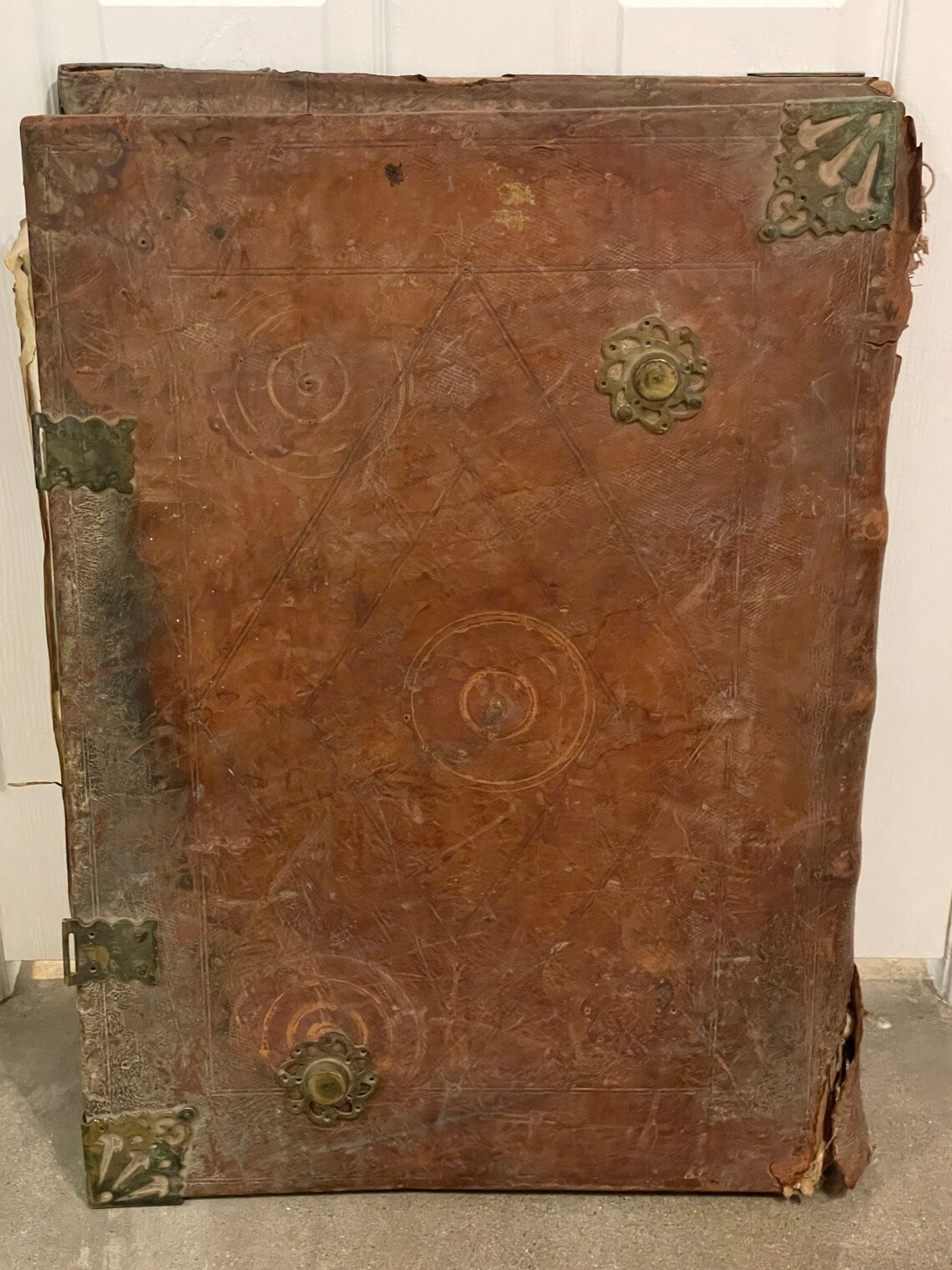 Massive 16th Century Manuscript on Vellum Etsy