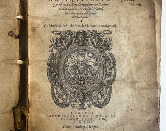 1553: Famous medal book of the Renaissance