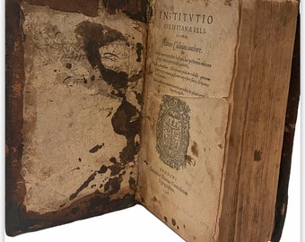 1576.  Extremely Rare First Edition of Calvin published in England