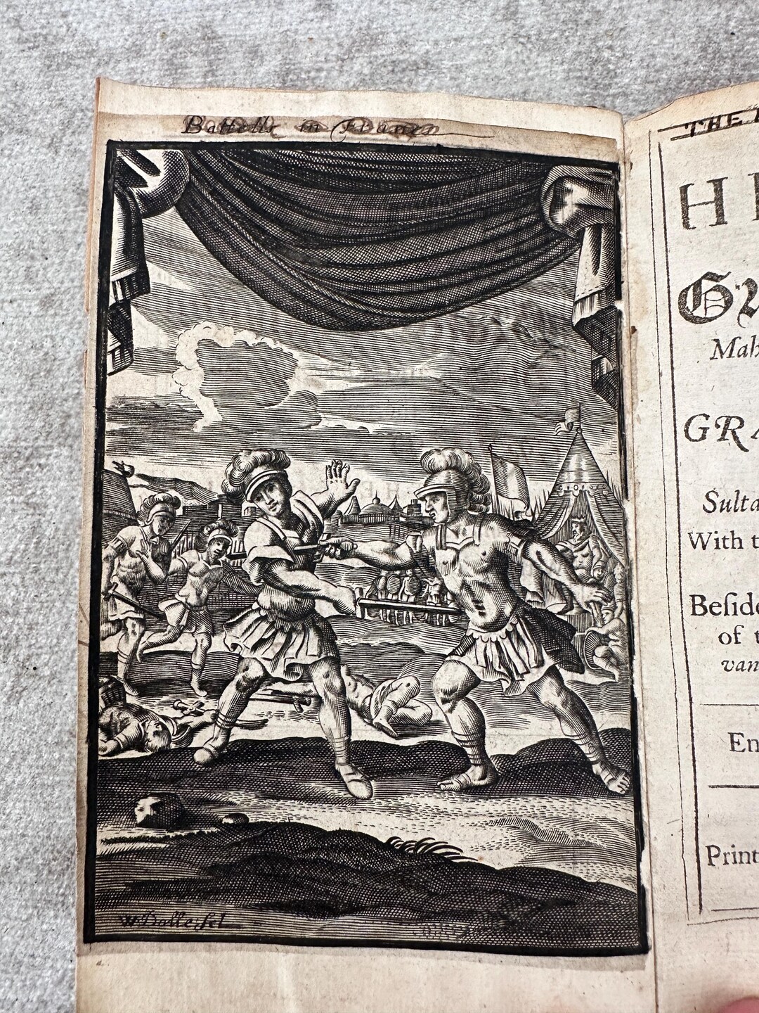 1677: Very Rare TURKS History of the Grand Visiers, Mahomet, and Achmet ...