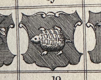 1765 : one of the most popular English heraldic handbooks of the 18th century