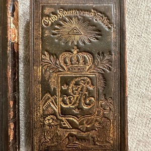 Bindings with Emblems of Gustav IV Adolf King of Sweden