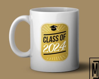 Class of 2024 Coffee Mug, Graduation Gift, Graduation Mug, 2023 Graduation Gift, Congrats Grad, Class of 24 Gift, Senior Gift, Class of 2024