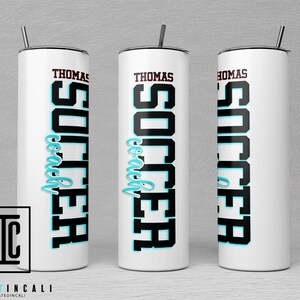 Soccer Coach Gifts, custom Tumbler, Coach Appreciation Gift, Gift for Soccer Coach, Custom Soccer Coach Gift, Soccer Coach Tumbler