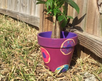 植木鉢（手描き） - Etsy 日本