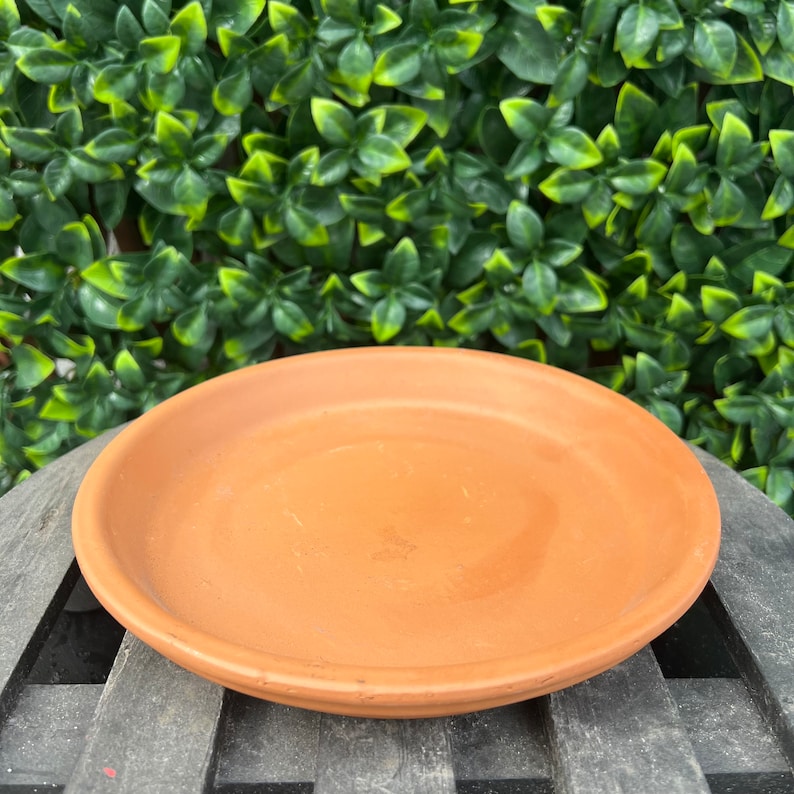 Vaso da fiori in ceramica Rotondo con piattino marrone