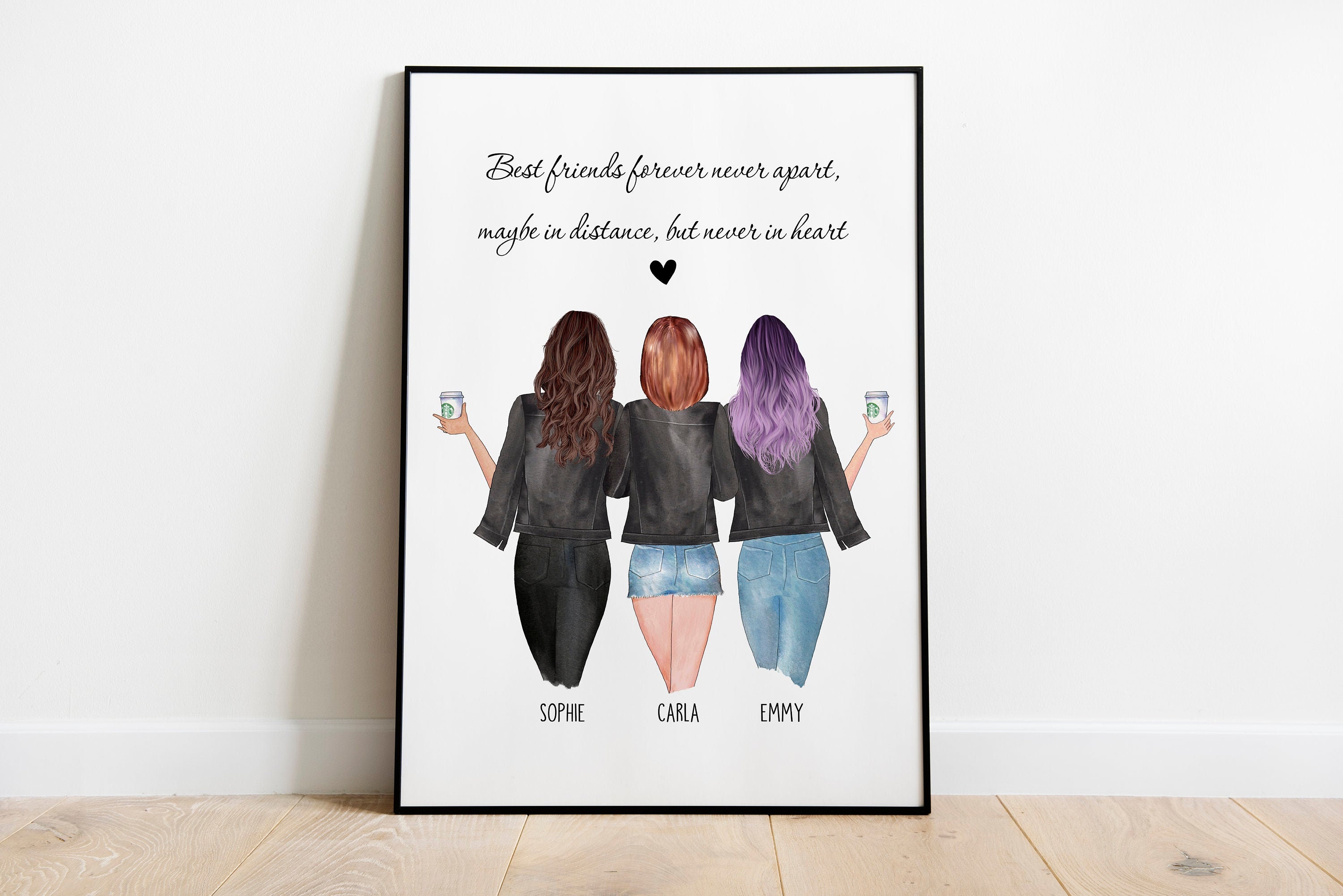 Personalized Friendship Gift Custom Gift For Friend Best Etsy