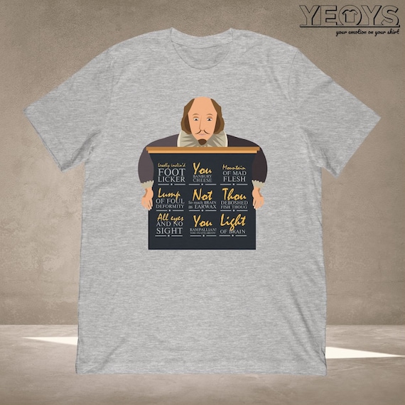 shakespeare t shirts funny
