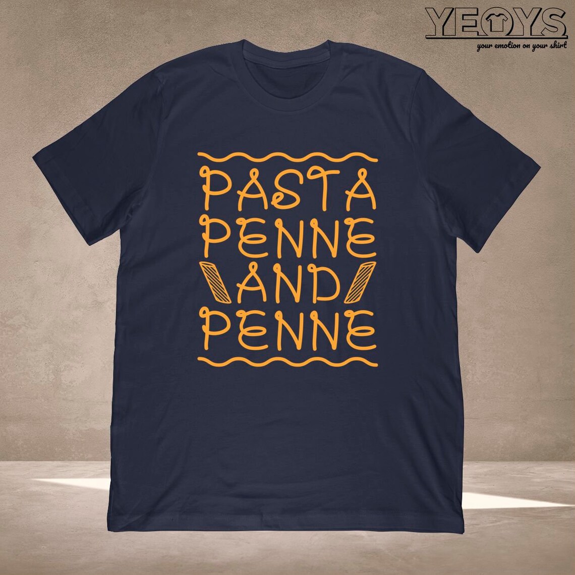Pasta Penne And Penne TShirt Spaghetti Gift for Italian Etsy