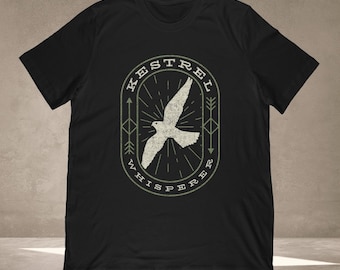 Kestrel Whisperer T-Shirt | Birdwatching Gift for Birdwatcher + Ornithologist | Unisex Tee, Tank Top, Hoodie, Mug