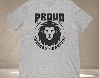 Camiseta de recuperación de cirugía - Regalo de camiseta gráfica para cirugía de hombro, cirugía de corazón, cirugía de rodilla, etc. - Camiseta unisex de sobreviviente de cirugía orgullosa