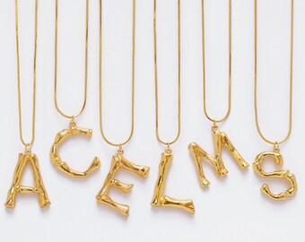 celine initial necklace