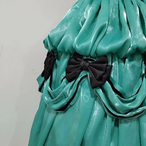 Jellyfish Gem Green Dress Skirt Dual use Halloween Skirt Handmade Custom Personalize