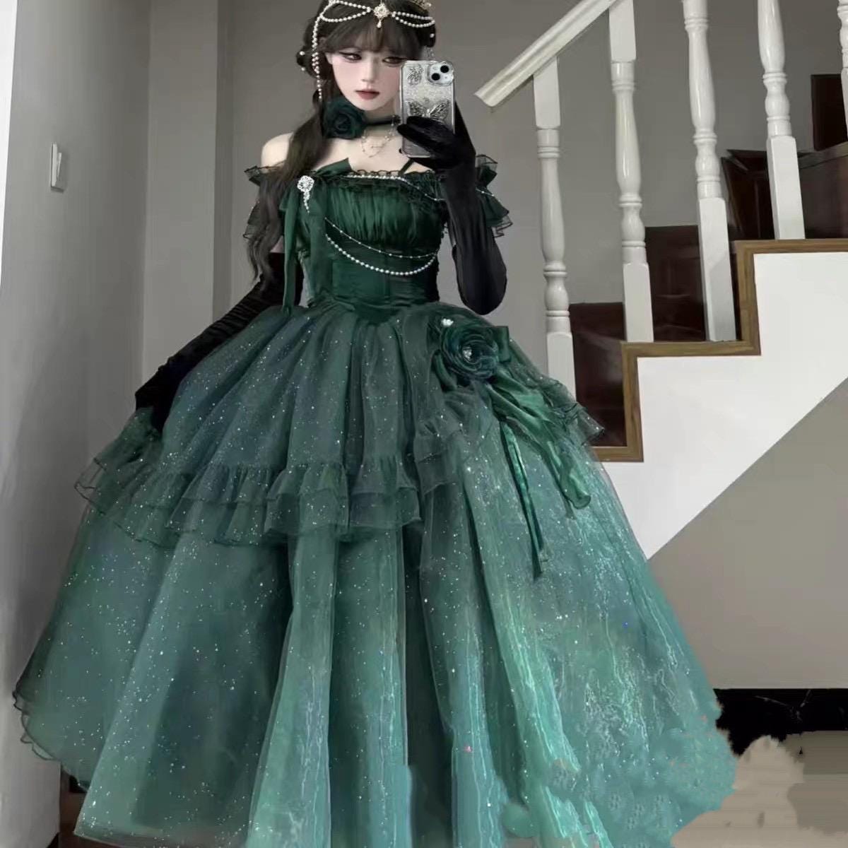 Green Star Dress - Etsy Green Star Dress - Etsy