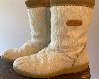 La mondiale fur boots hot sale