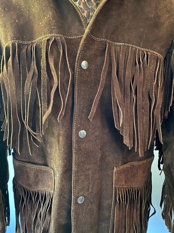 Vintage Seattle Western Leather Wear 1970’s cowbo… - image 3