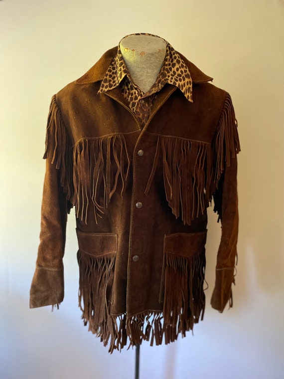 Vintage Seattle Western Leather Wear 1970’s cowbo… - image 1