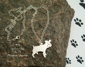 Necklace Schnauzer,necklace for her,for birthday,gift necklace,Schnauzer pendant,sterling silver 925,dog,for friends, pendant trendy,pet