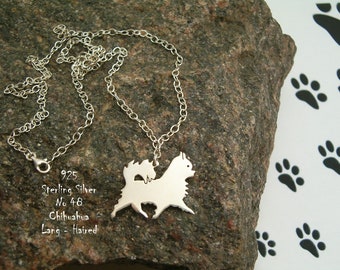 Necklace Chihuahua,necklace for her,for birthday,gift necklace,chihuahua pendant,sterling silver 925,dog,for friends, pendant trendy,pet
