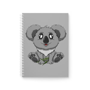 Spiral Notebook featuring Gumnut the Koala