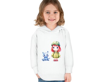 Sudadera con capucha de forro polar para niños pequeños - Molli-Ann y Bisket