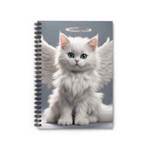 Cuaderno espiral Gato ángel
