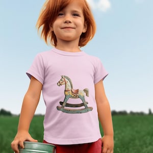 Heavy Cotton™ Toddler T-shirt - Rocking Horse