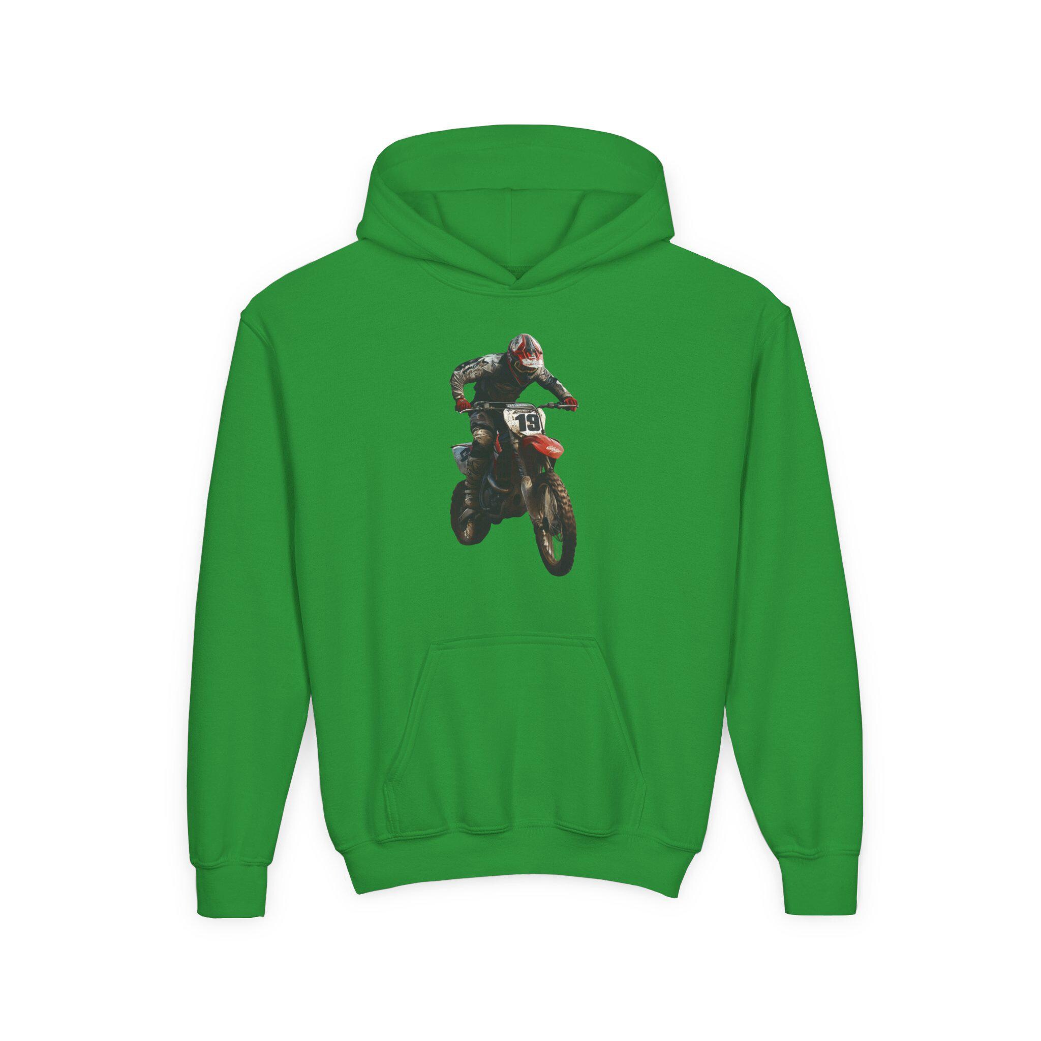 Motocross Stunt Dirt Bike Motox Hommes Sweatshirt À Capuche