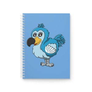 Spiral Notebook featuring Luis the Dodo