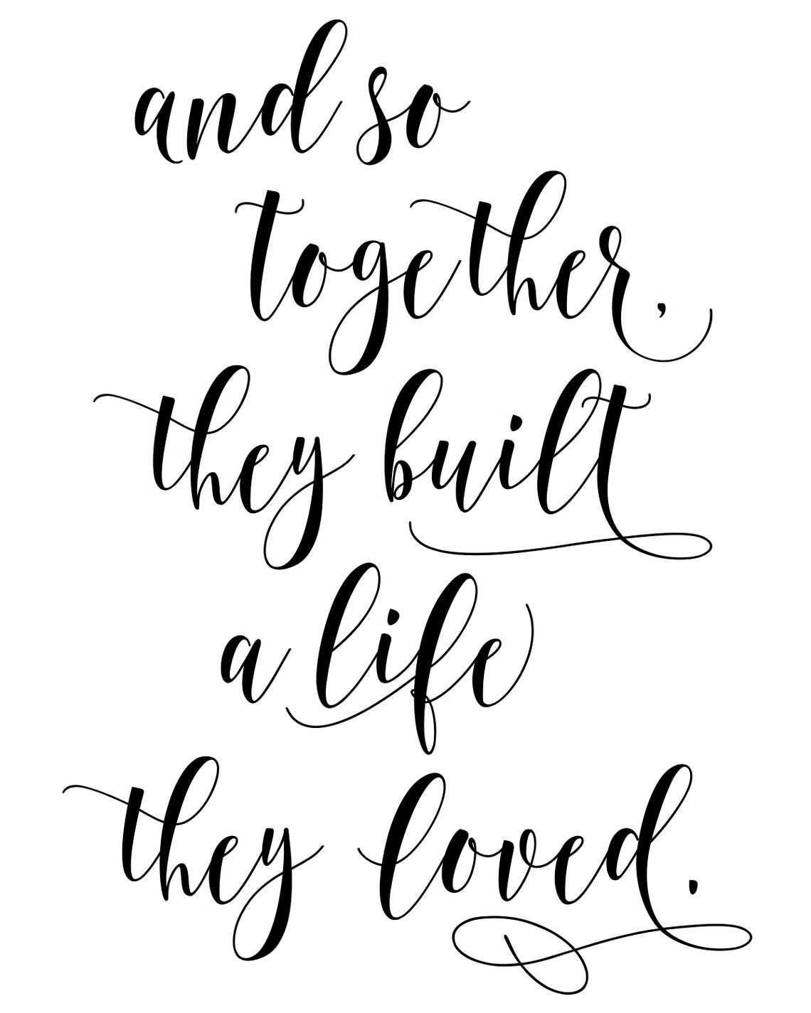 Love Quote. Wall Art. Instant Download. Home Decor. Kitchen & Etsy
