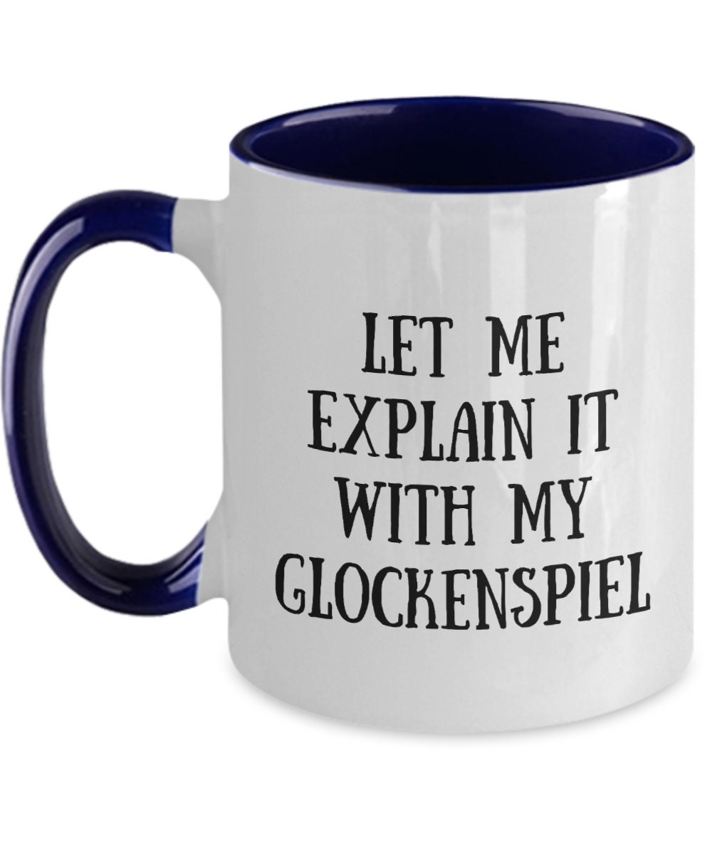 Glockenspiel Mug, Gift Idea for Glockenspiel Instrument Music Player