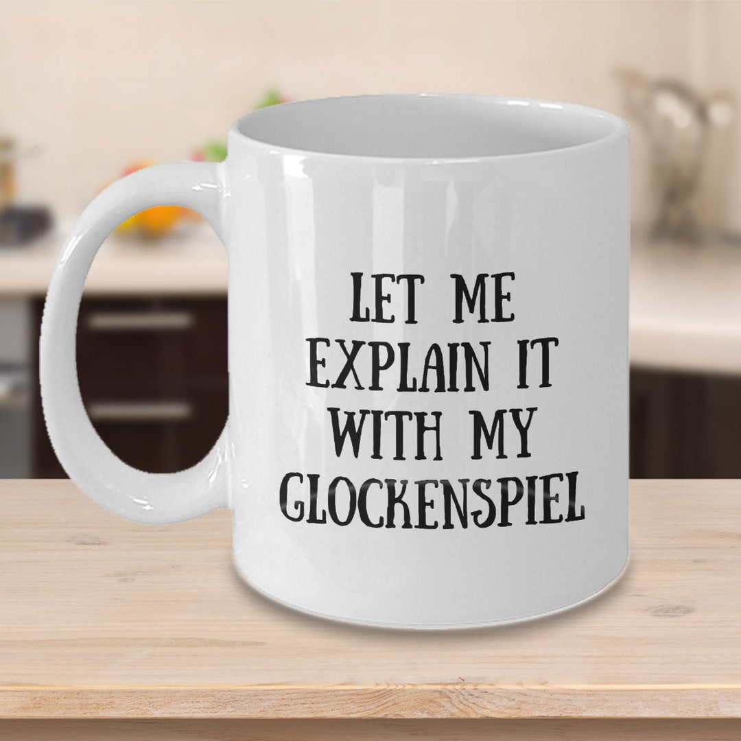 Glockenspiel Mug, Gift Idea for Glockenspiel Instrument Music Player