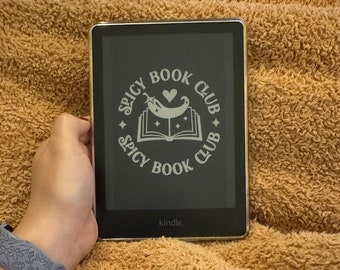 Spicy Book Club Kindle-låsskärm (digital nedladdning)