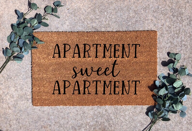 Apartment Doormat Apartment Home Decor Patio Home Decor Etsy