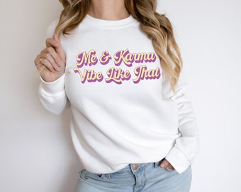 Me & Karma Vibe Like That Midnights SVG - Trendy Gift for Swifties