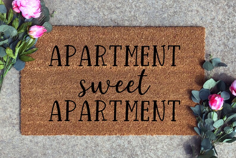 Apartment Doormat Apartment Home Decor Patio Home Decor Etsy