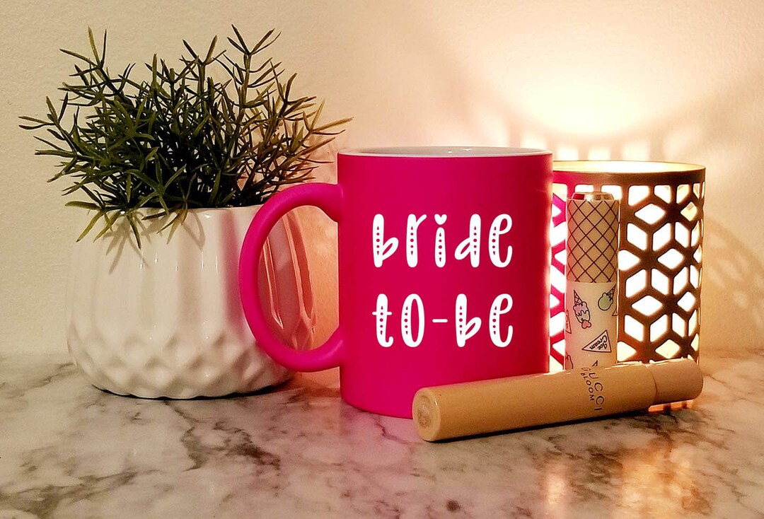 Bridetobe Coffee Mug Decal Coffee Cup Vinyl Decal DIY Etsy