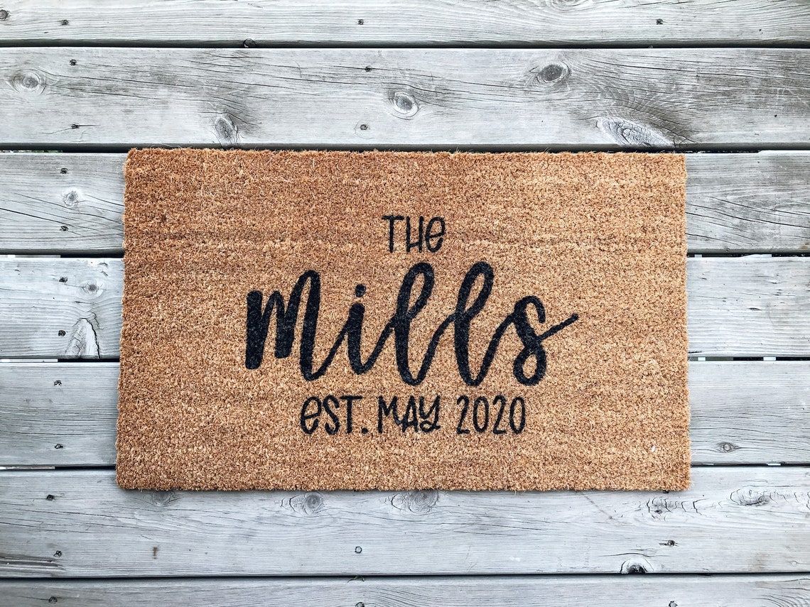 Custom Doormats Design Your Own Personalized Entryway Etsy
