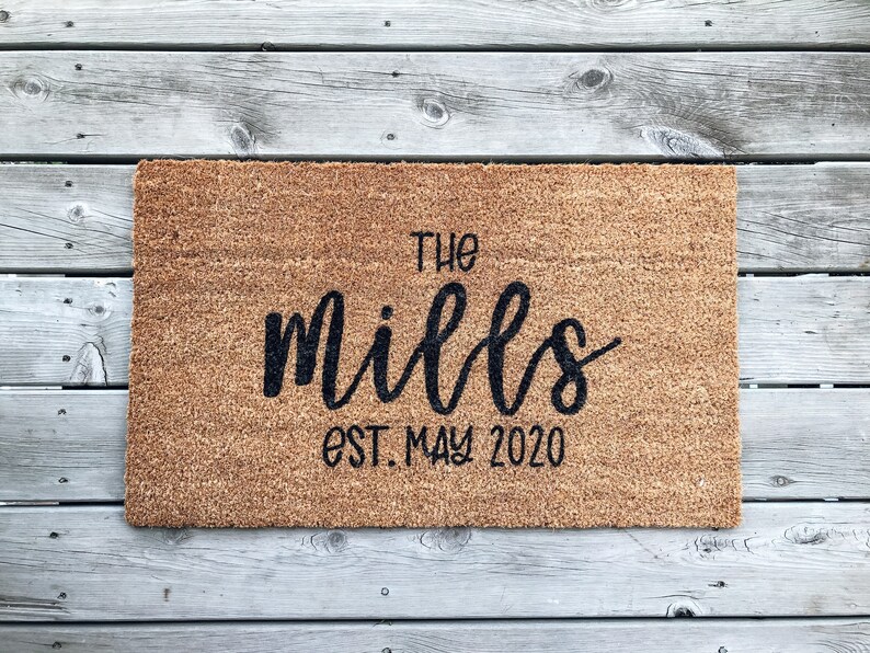 Custom Doormats Design Your Own Personalized Entryway Etsy