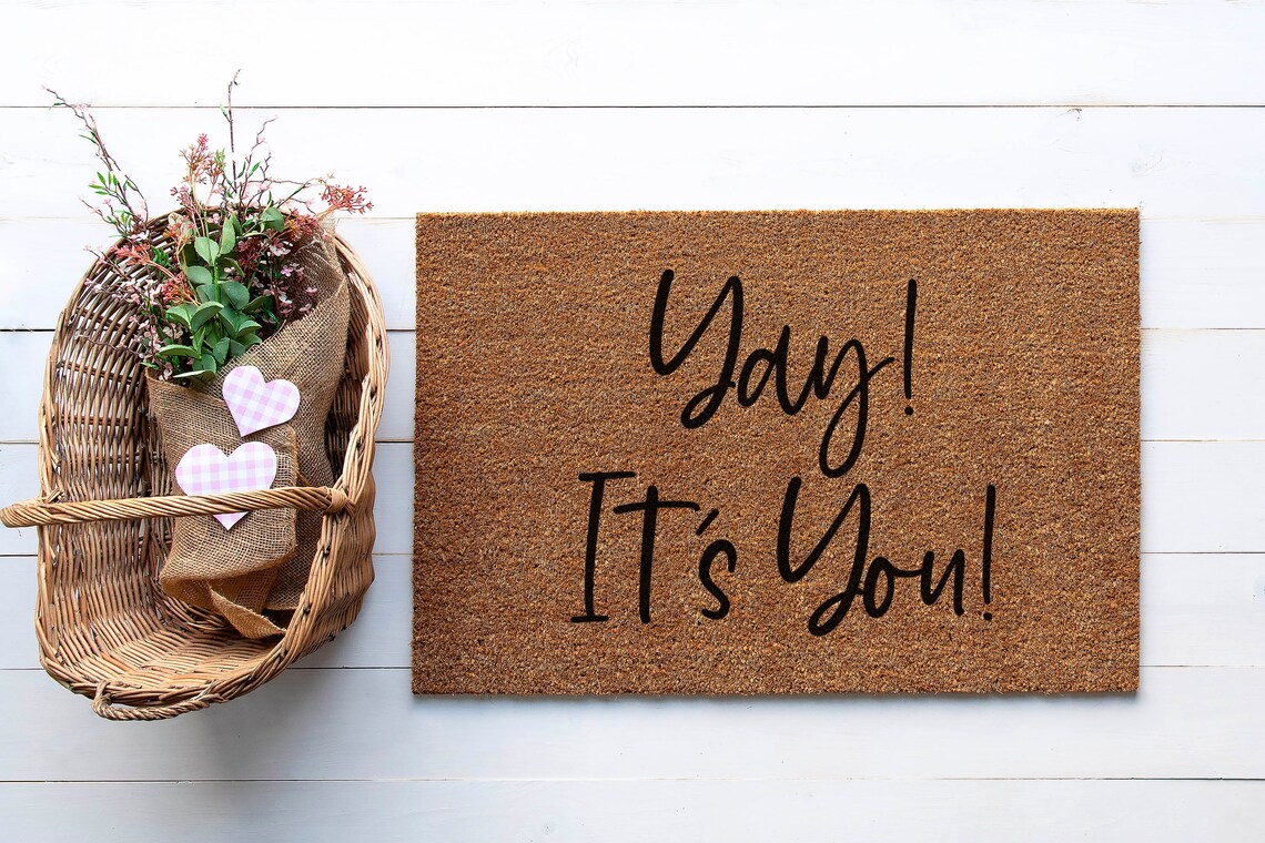 Buy Yay It's You Home Doormat New Home Mat Online in India Etsy