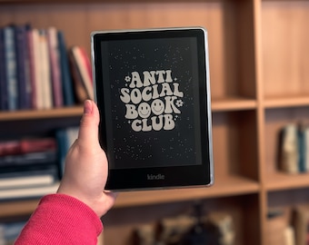 Pantalla de bloqueo del Kindle de Anti Social Book Club (Descarga digital)