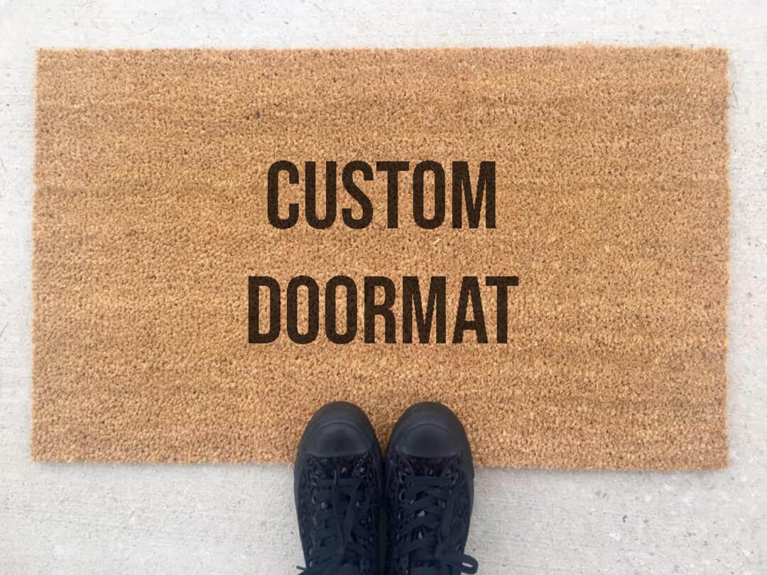 Custom Doormats Design Your Own Personalized Entryway Doormat