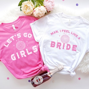 Cowboy Bach Party - Nashville Bride Shirt - Man I Feel Like a Bride - Let&#39;s Go Girls Tshirts - Western Bach SVG - Rodeo Bachelorette PNG